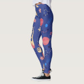 Weltraummuster Leggings (Links)