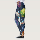 Weltraummuster Leggings (Links)