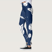 Weltraummuster Leggings (Links)