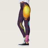 Weltraummuster Leggings (Links)