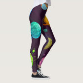Weltraummuster Leggings (Rechts)