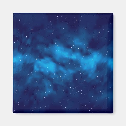 Weltraummuster Magnet (Vorne)