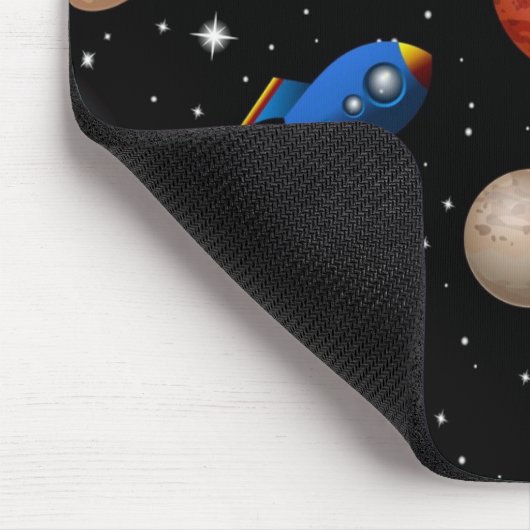 Weltraummuster Mousepad (Ecke)