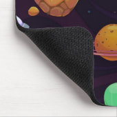 Weltraummuster Mousepad (Ecke)
