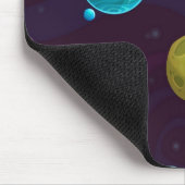 Weltraummuster Mousepad (Ecke)