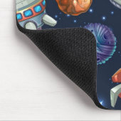 Weltraummuster Mousepad (Ecke)