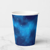 Weltraummuster Pappbecher (Rückseite)