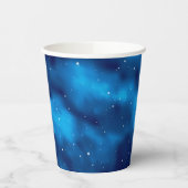 Weltraummuster Pappbecher (Links)