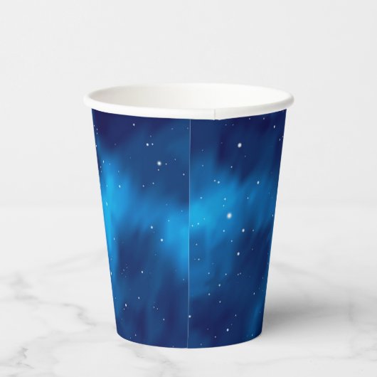 Weltraummuster Pappbecher (Rechts)
