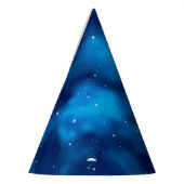 Weltraummuster Partyhütchen (Links)
