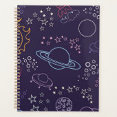 Weltraummuster Planer (Vorderseite)
