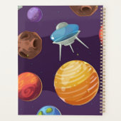 Weltraummuster Planer (Rückseite)