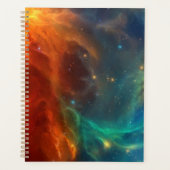 Weltraummuster Planer (Vorderseite)