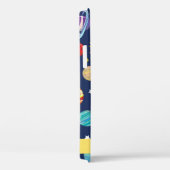 Weltraummuster, Planeten, Sterne, Kosmos, Ihr Name Case-Mate iPhone Hülle (Rückseite / Rechts)