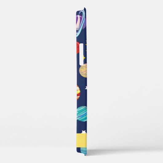 Weltraummuster, Planeten, Sterne, Kosmos, Ihr Name Case-Mate iPhone Hülle (Rückseite / Rechts)