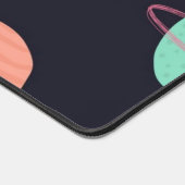 Weltraummuster Schreibtischunterlage (Ecke)