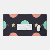 Weltraummuster Schreibtischunterlage (Tastatur & Maus)