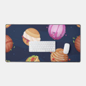 Weltraummuster Schreibtischunterlage (Tastatur & Maus)