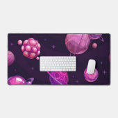 Weltraummuster Schreibtischunterlage (Tastatur & Maus)