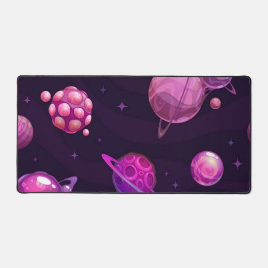 Weltraummuster Schreibtischunterlage (Vorderseite)