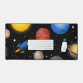 Weltraummuster Schreibtischunterlage (Tastatur & Maus)