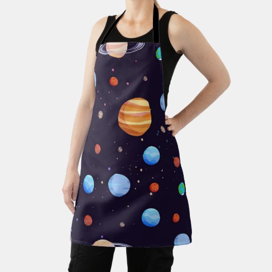Weltraummuster Schürze (InSitu)