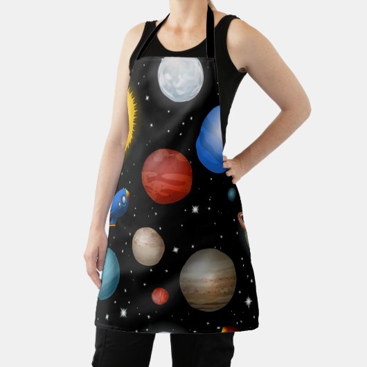 Weltraummuster Schürze (InSitu)