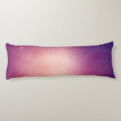 Weltraummuster Seitenschläferkissen (Rückseite)