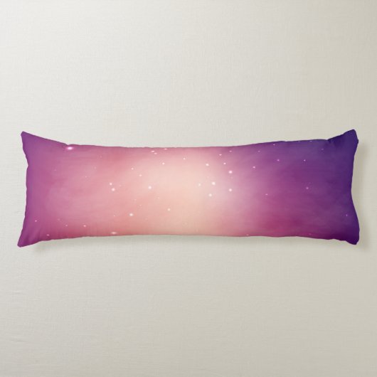 Weltraummuster Seitenschläferkissen (Vorderseite)