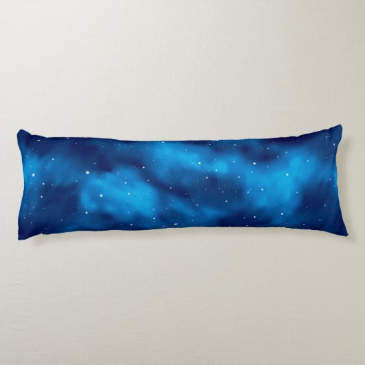 Weltraummuster Seitenschläferkissen (Rückseite)