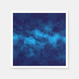 Weltraummuster Serviette