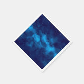 Weltraummuster Serviette (Ecke)