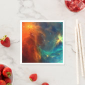 Weltraummuster Serviette (Beispiel)