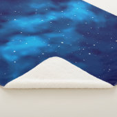 Weltraummuster Sherpadecke (3/4)