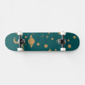Weltraummuster Skateboard (Horizontal)