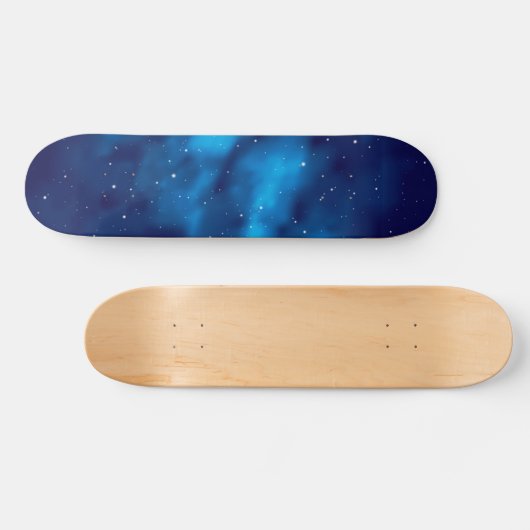 Weltraummuster Skateboard (Horizontal)