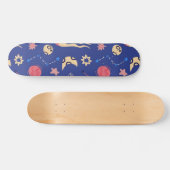 Weltraummuster Skateboard (Horizontal)