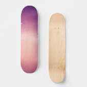 Weltraummuster Skateboard (Vorderseite)