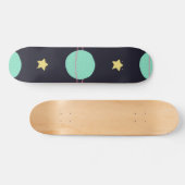 Weltraummuster Skateboard (Horizontal)