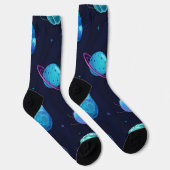 Weltraummuster Socken (Rechts)