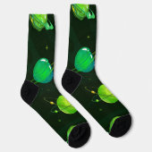Weltraummuster Socken (Rechts)