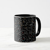 Weltraummuster tasse (VorderseiteRechts)