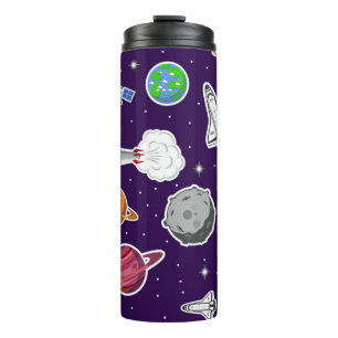 Weltraummuster Thermosbecher