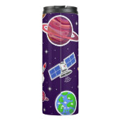 Weltraummuster Thermosbecher (Rückseite)