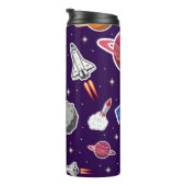 Weltraummuster Thermosbecher (Nach rechts gedreht)