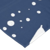 Weltraummuster Tischdecke (Schrägansicht)