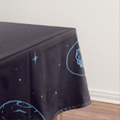 Weltraummuster Tischdecke (Beispiel)