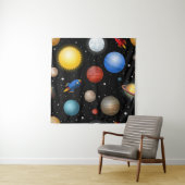 Weltraummuster Wandteppich (Beispiel)