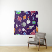 Weltraummuster Wandteppich (Beispiel (Horizontal))