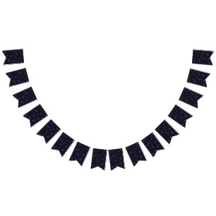 Weltraummuster Wimpelkette